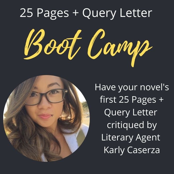 25 Pages + Query Letter Literary Agent Boot Camp
