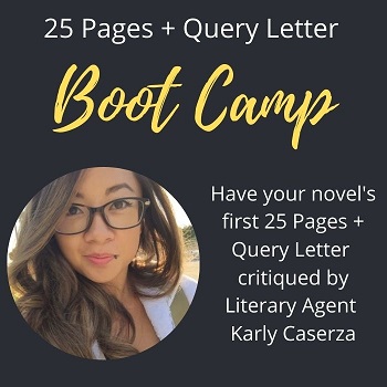 Karly Caserza literary agent 25 page critique