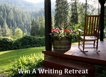 WIn a writing retreat