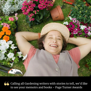 Calling All Gardening Writers to enter Page Turner Awards writing contest